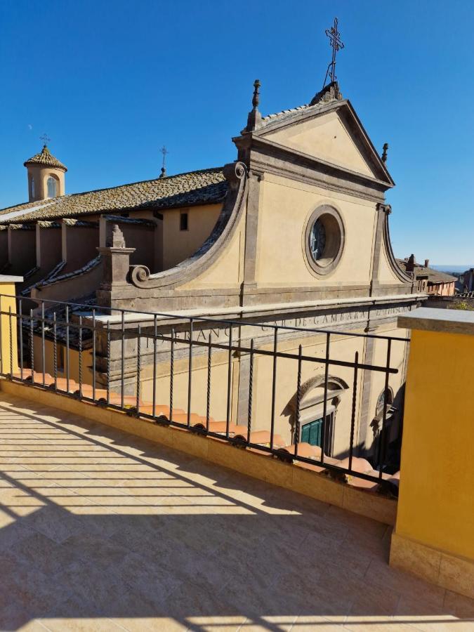 Hotel Piazza Duomo Tuscania Exterior foto